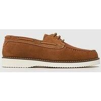 Schuh Rick White Sole Boat Shoes - Brown
