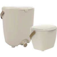Hozelock Bokashi Pure Kitchen Composter Twin Pack 15l