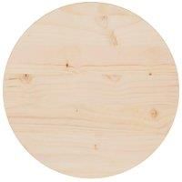 Table Top 40x2.5 cm Solid Wood Pine