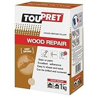 Toupret TOUREPBO01GB Fast Drying Wood Repair 1kg Filler