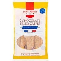 Saint Aubert 6 Chocolate Filled Crepes 180g