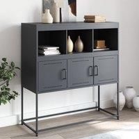 Sideboard Anthracite 100.5x39x107 cm Steel