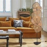 MARKET SET Screen floor lamp, natural