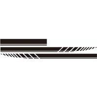 Vinyl Decal Kit for Nissan Sentra: Car Hood/Bonnet, Door & Side Skirt Decor - Engine Cover Stripes & Auto Body Accessories