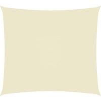Sunshade Sail Oxford Fabric Rectangular 5x6 m Cream