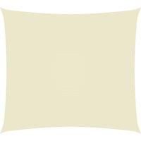 Sunshade Sail Oxford Fabric Rectangular 5x6 m Cream