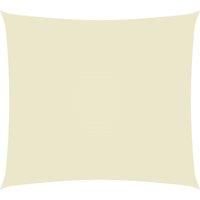 Sunshade Sail Oxford Fabric Rectangular 5x6 m Cream