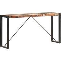 Console Table 150x35x76 cm Solid Reclaimed Wood