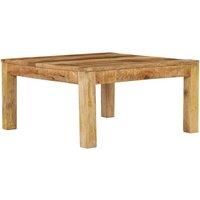 Coffee Table 80x80x40 cm Solid Mango Wood