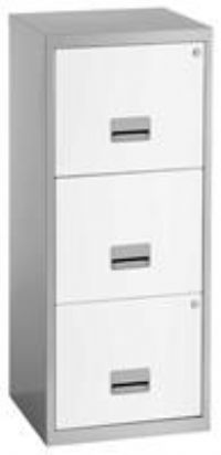 3 Drawer A4 Pierre Henry Maxi Filing Cabinet - Various Colours! FREE POST!
