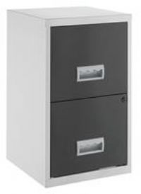 2 Drawer A4 Pierre Henry Maxi Filing Cabinet - Various Colours & FREE POST!