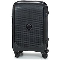 DELSEY PARIS - BELMONT PLUS -Extendable Rigid Cabin Suitcase - 55x35x25 cm - 39 liters - S - Black