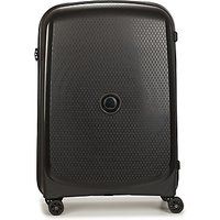 Delsey  72 CM 4 DOUBLE WHEELS TROLLEY CASE  women's Hard Suitcase in Black