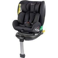 Bebeconfort EvolveFix Plus i-Size, Newborn/Toddler/Child Car Seat, ISOFIX Car Seat with Support Leg, 360° Car Seat, from Birth up to 12 Years, up to 36 kg, 40-150 cm, Black Mist