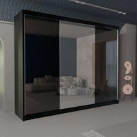 Modern Wardrobe High Gloss 3 Door Hinged Wardrobe W 250cm x H 200cm x D 50cm