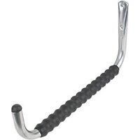 Smith & Locke Heavy Duty Rubber-Sleeved Storage Hook Black 250mm (3565J)