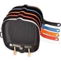 Chasseur 26Cm Square Grill Pan - Chilli Red