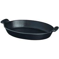 Chasseur 27Cm Oval Dish - Matt Black