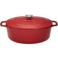 Chasseur Hunter oval casserole, chilli red, 5.0 L
