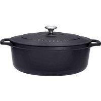 Chasseur 31Cm Oval Casserole - Matt Black