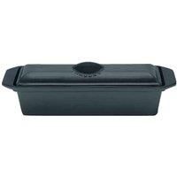 Chassuer Pate Terrine 28cm, Cast Iron, Black, 8 x 28 x 12 cm
