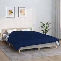 Weighted Blanket Blue 200x200 cm 13 kg Fabric