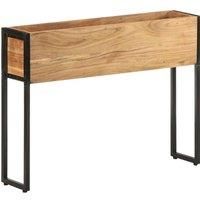 Planter 90x20x68 cm Solid Acacia Wood