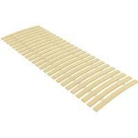 Slatted Bed Base with 24 Slats 70x200 cm