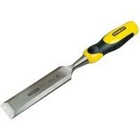 Stanley 016882 32mm Dynagrip Chisel with Strike Cap, Yellow/Black