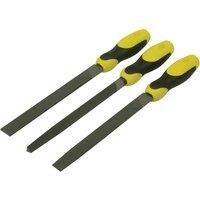 Stanley 022464 File Set includes 1/2 Round/ Flat/ 3 Square (3 Pieces)