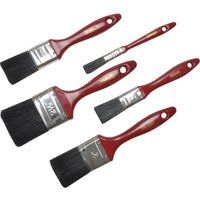 Stanley STA026727 Decor Paint Brush Set of 5 12 25 37 50 & 62mm