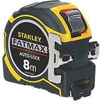 STANLEY FATMAX Autolock Tape, 8m Metric Only