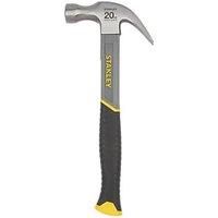 STANLEY STHT0-51310 20oz Fiberglass Curved Claw Hammer, 570g
