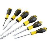 STANLEY STHT0-60209 Essential Screwdriver Set - Yellow (6-Piece)