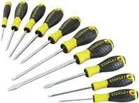 Stanley STA060211 0-60-211 Essential Screwdriver Set^ 10 Piece SL/PH/PZ