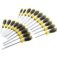 STANLEY STHT0-60213 Essential Screwdriver Set - Yellow (20-Piece)