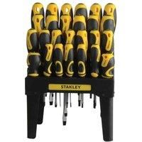 Stanley Tools STA062142 062142 Screwdriver Set, In Rack 26 Piece SL/PH/PZ/TX