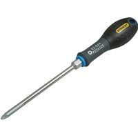 Stanley Fatmax FMHT0-62624 PZ2 X 125mm Pozi Bolster Screwdriver, Multi-Colour