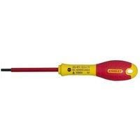 Stanley 0-65-411 Fat Max Screwdriver Insulated Slotted 3.5X75Mm-Red And Yellow, Red/Yellow