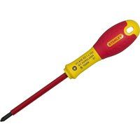 Stanley 0-65-417 Fat Max Screwdriver Insulated Pz Pz0X75Mm-Red And Yellow