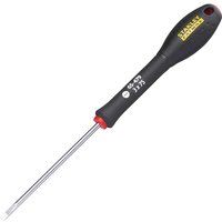 Stanley 0-65-479 Fat Max Screwdriver Flared 3X75Mm-Black And Red