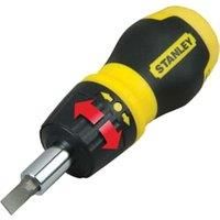 STANLEY 066358 Multi-Bit Stubby Screwdriver