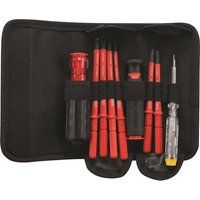 Stanley Fatmax FMHT66426-0 10 Piece VDE Insulated Multi-Bit Screwdriver Set