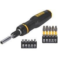 DeWalt DWHT68001-0 Ratchet MaxFit Telescopic Multi-Bit Screwdriver Set 11 Pieces (253XR)