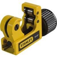 Stanley 0-70-447 - 22mm Adjustable Pipe Cutter, Black/Yellow