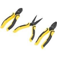 Stanley 075094 ControlGrip Pliers Set 3 Piece