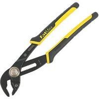 Stanley Groove Joint Plier 0-84-649 Bi-material 75 mm Chrome Steel Black, Black, Yellow