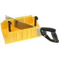 Stanley STA120600 Clamping Mitre Box and Saw 1 20 600