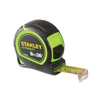 Stanley XMS22TYTAPE8 Hi-Vis Tylon Pocket Tapes 8m (26ft)