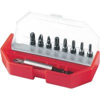 Stanley 1-68-724 Insert Screwdriver Bit Set Torx/Phillips/Pozidriv 10 Piece